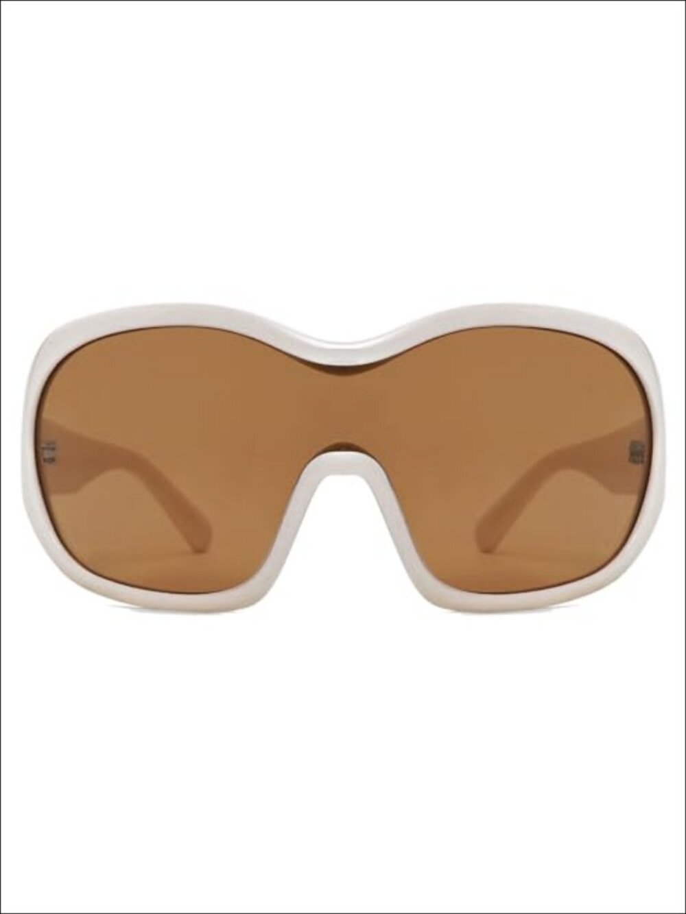 Oversized Wrap Around Shield Sunglasses Y2K Retro Full Frame UV
